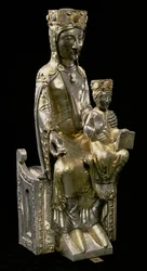 Madonna and Child Enthroned, Statuette